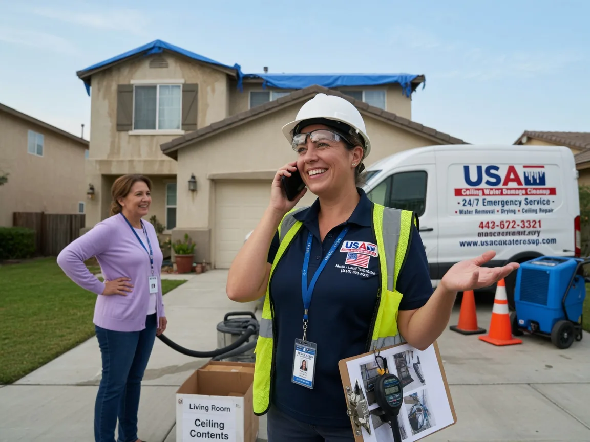 Ceiling Water Damage Restoration Farmersville, OH FAQs